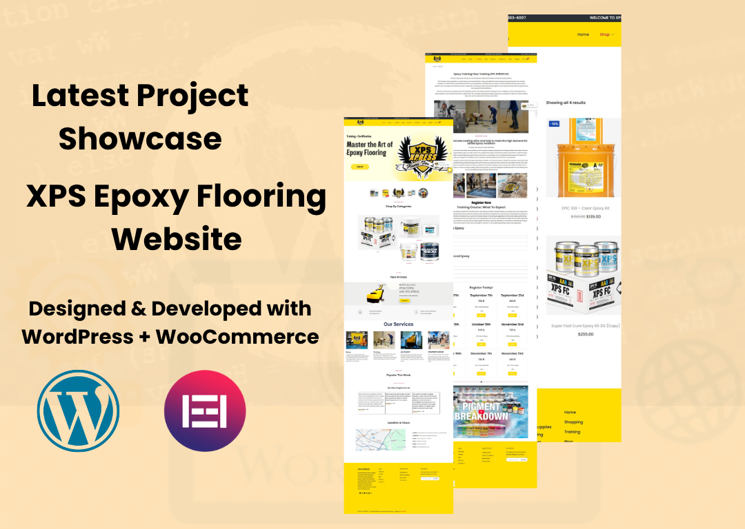 XPS XPRESS DC E-commerce Website